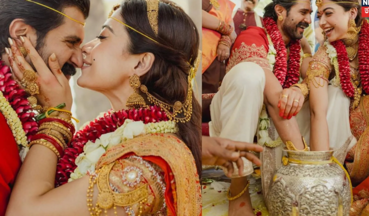 ರಶ್ಮಿಕಾ ಮಂದಣ್ಣ ಮತ್ತು ವಿಜಯ್ ದೇವರಕೊಂಡ ಮದುವೆ ಸಮಾರಂಭದ ಚಿತ್ರ